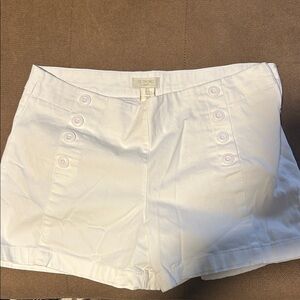 Saint Tropez West White High Waist Women's Shorts